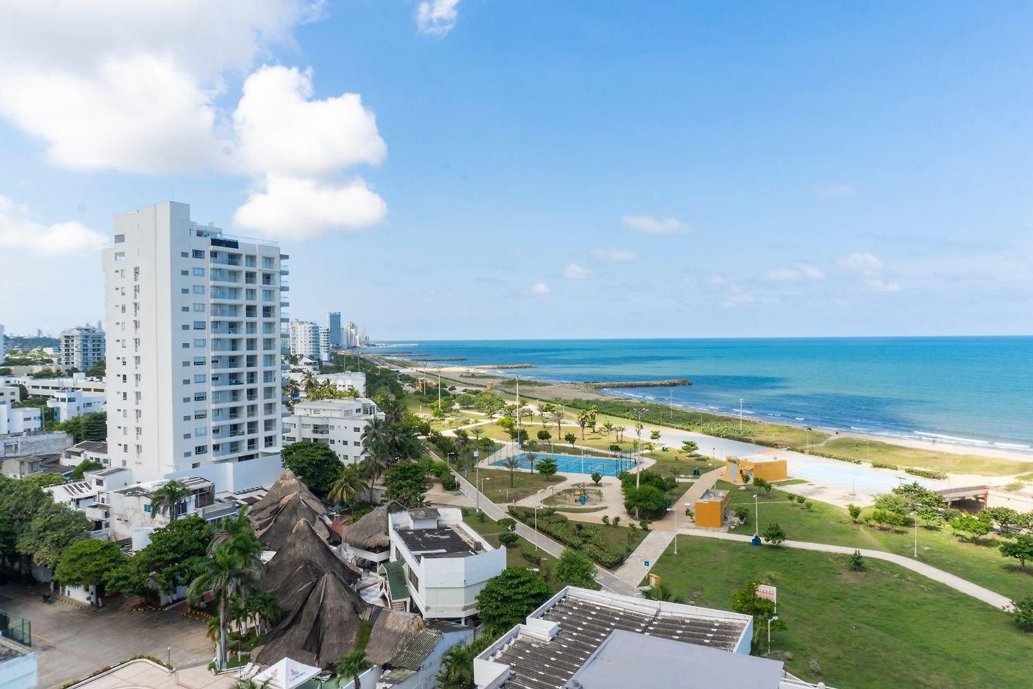 Apartment Cb1004 Nueva Frente Al Mar - 2min Aeropuerto Cartagena