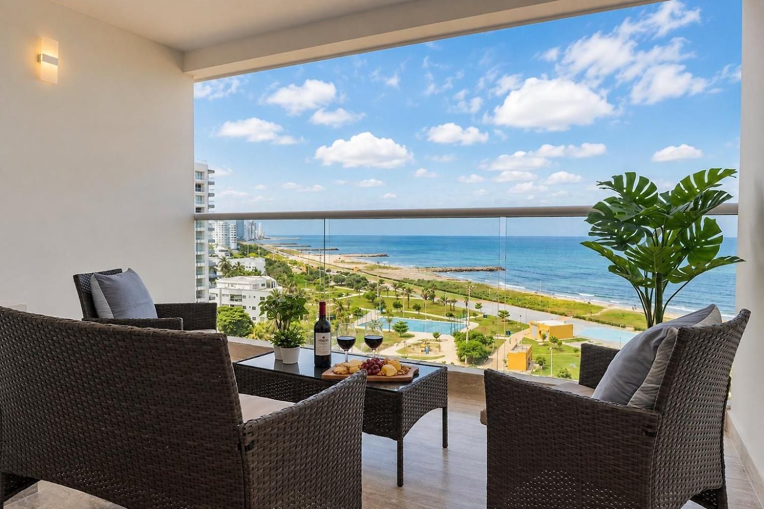 Apartamento Cb1006 Nueva Frente Al Mar - 2min Aeropuerto